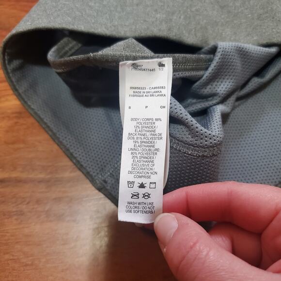 Nike US Flag Everything Sports Bra Grey Women's Size Small Racerback Activewear - Picture 4 of 9